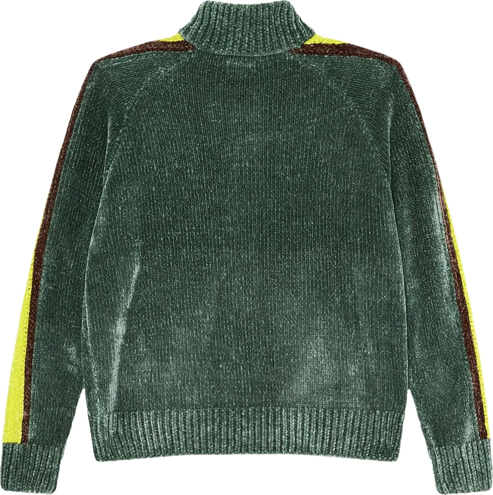 OBEY cardigan obey varen zip up sweater - dark forest multi - 2