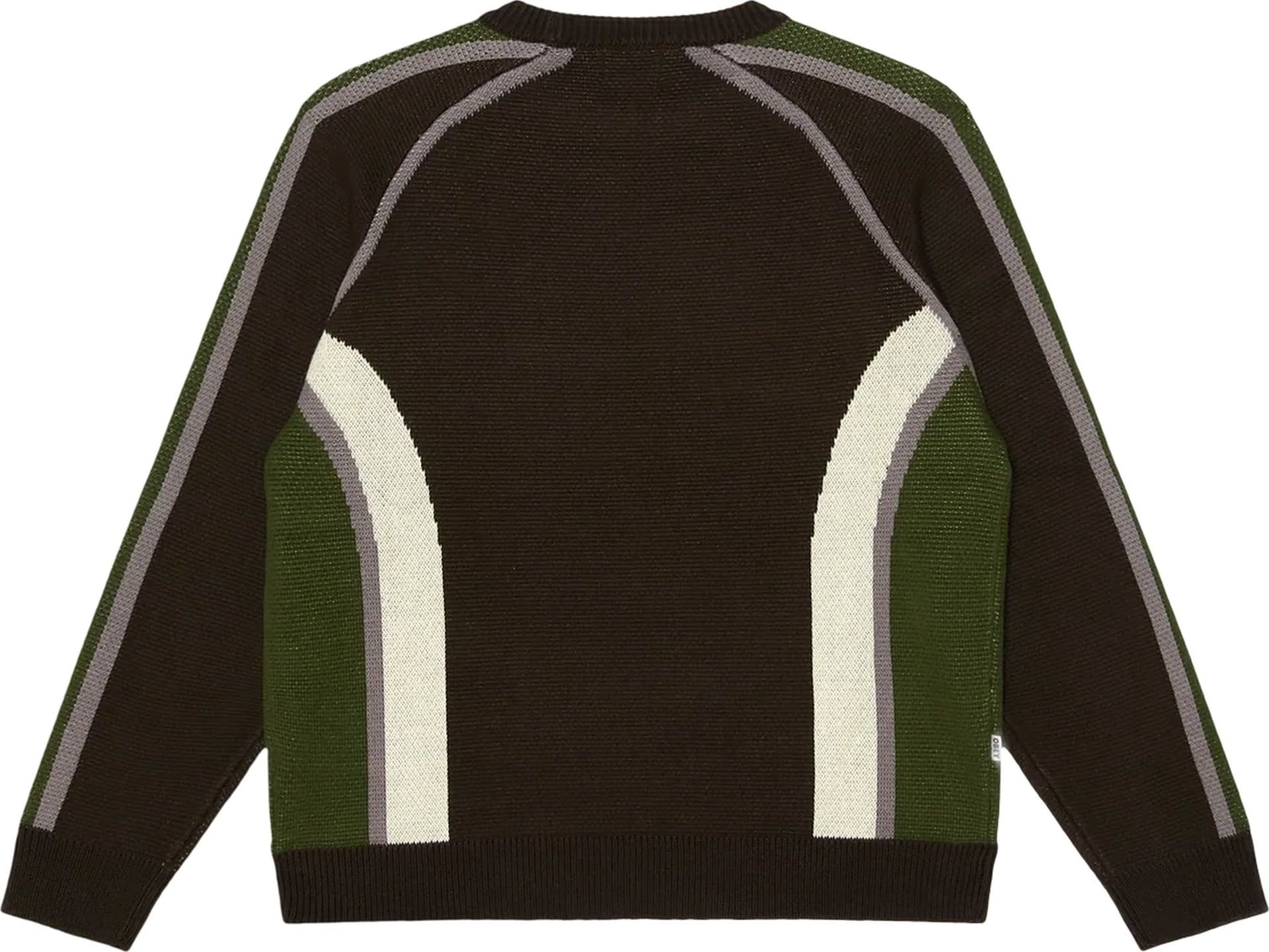 OBEY maglione obey estadio sweater - brown multi - 2