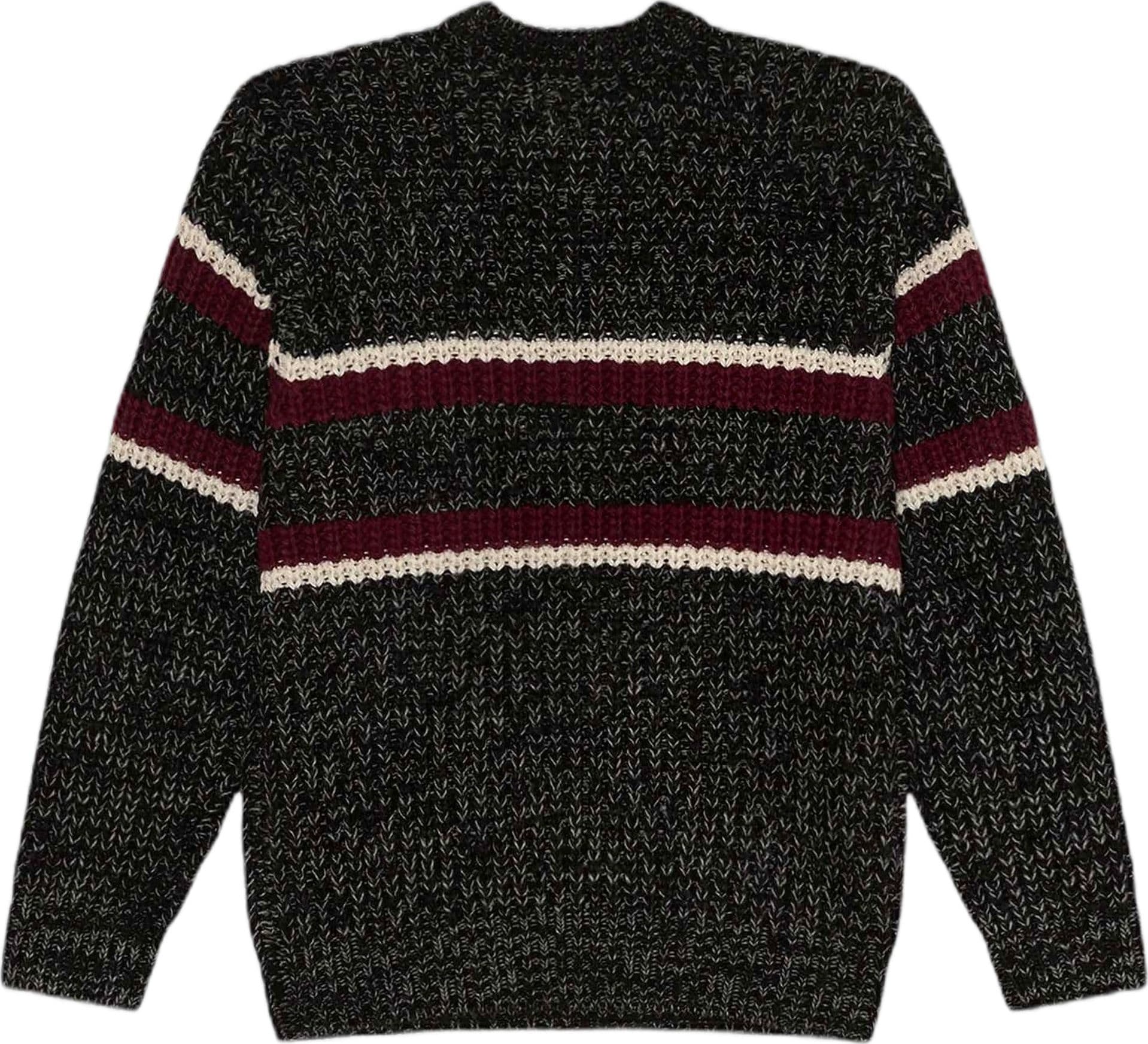 OBEY maglione obey alden sweater - grey multi - 2