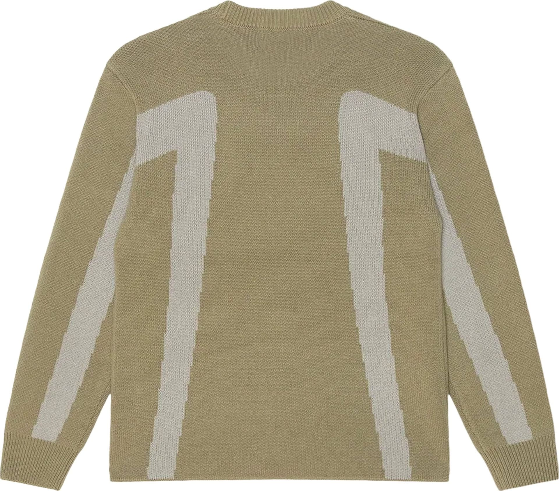 OBEY maglione obey brann sweater - green multi - 2