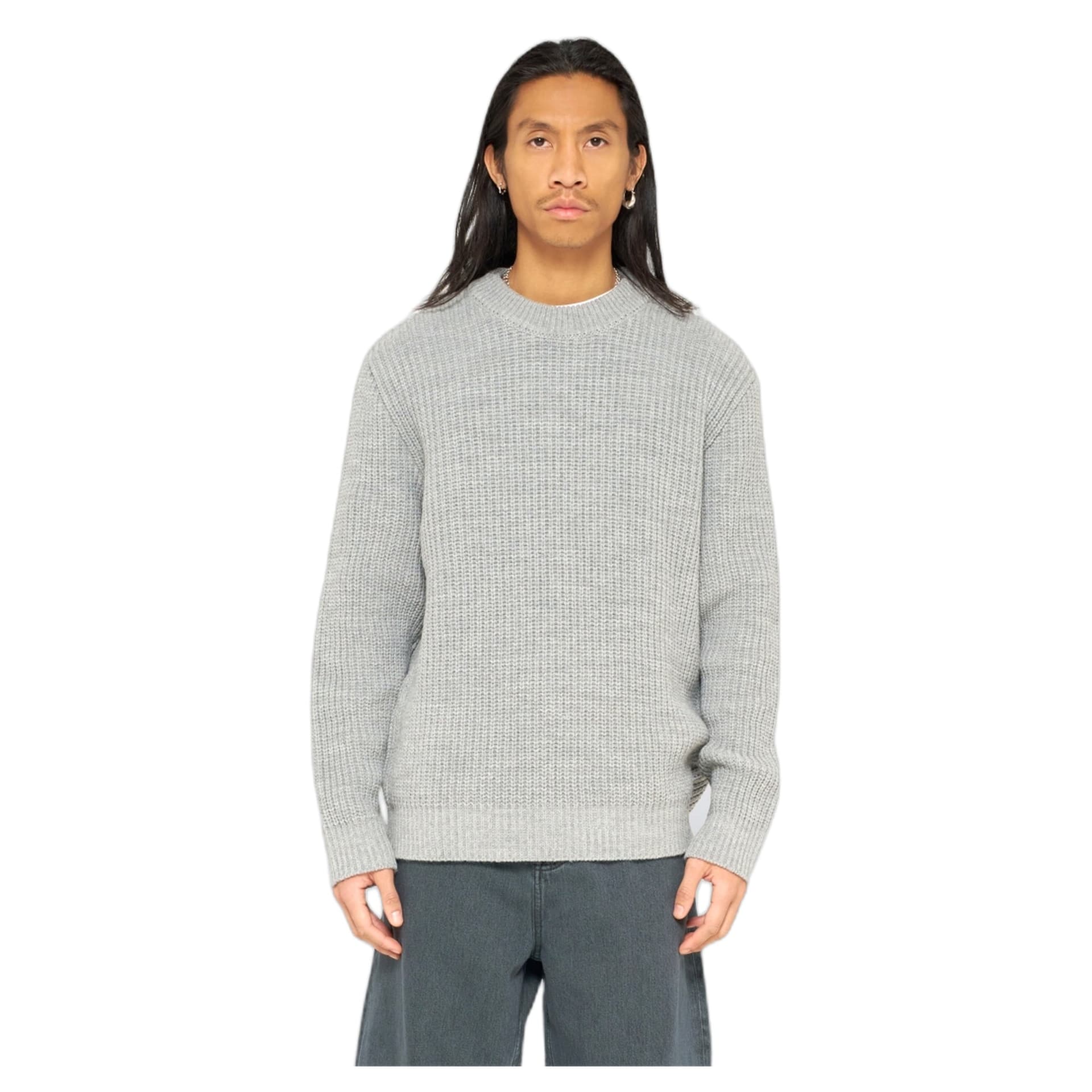 EDWIN maglione edwin nix sweater - grey - 2