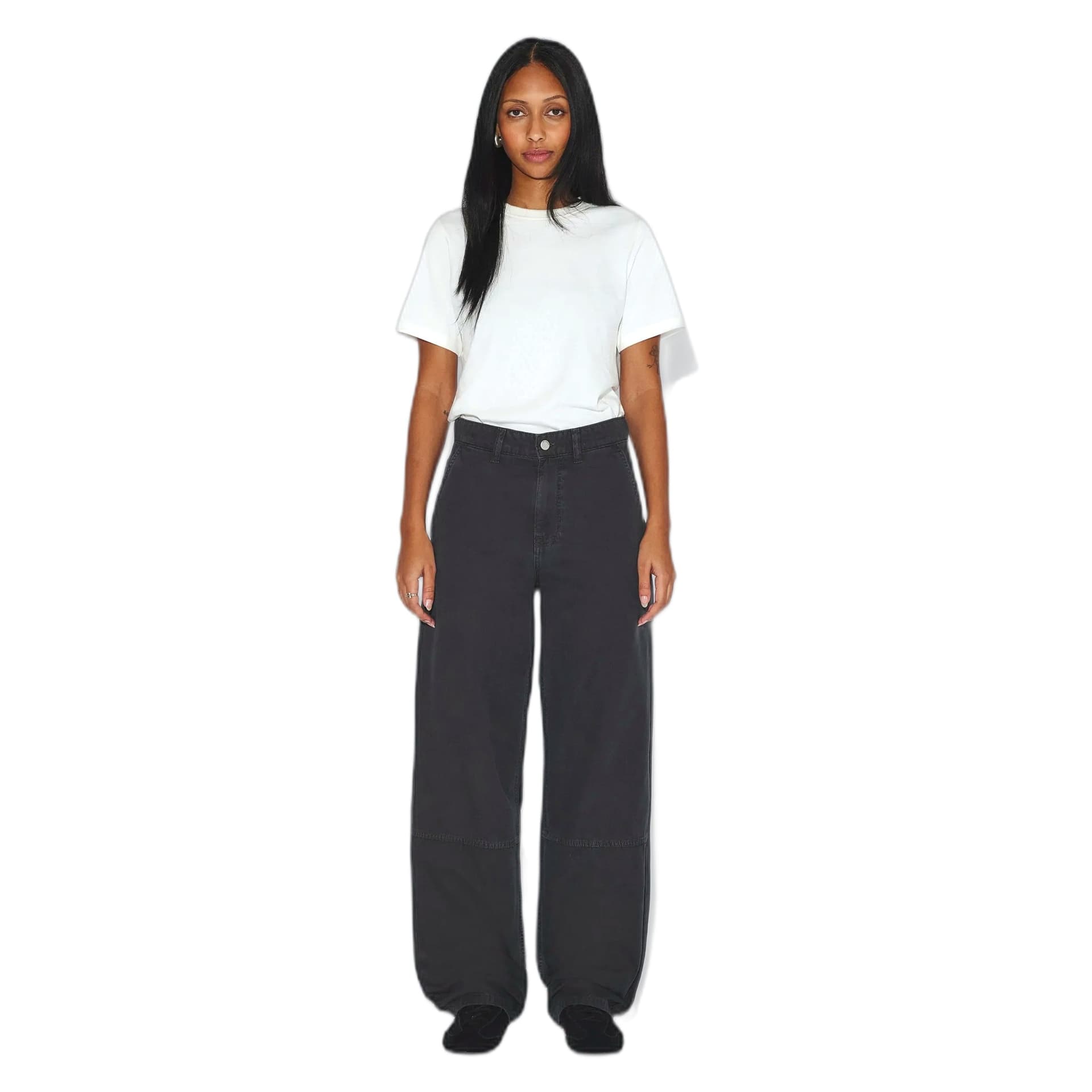 DRDENIM pantaloni dr denim roh pants - washed grey - 2