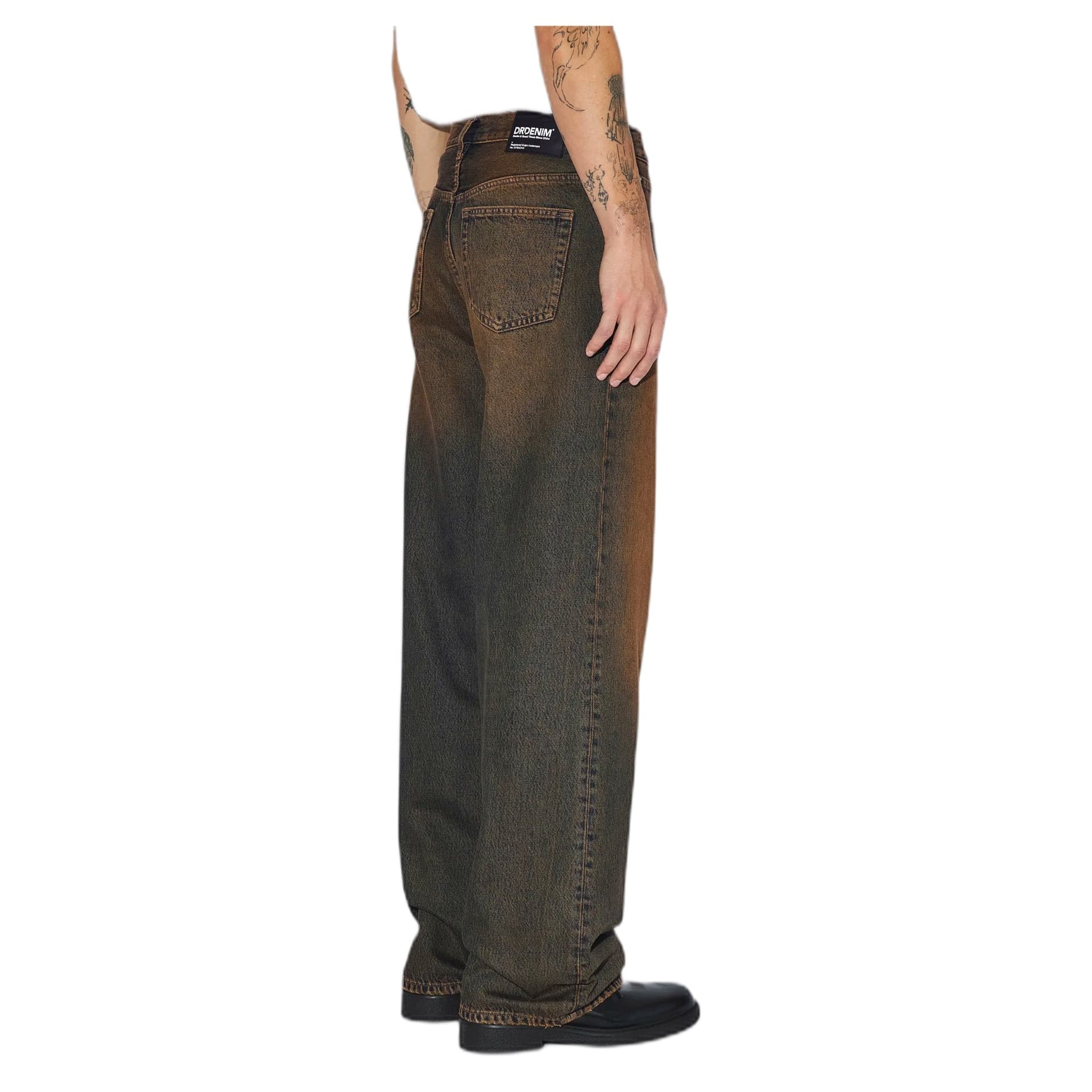 DRDENIM jeans dr denim cormac baggy - stream dark golden - 7