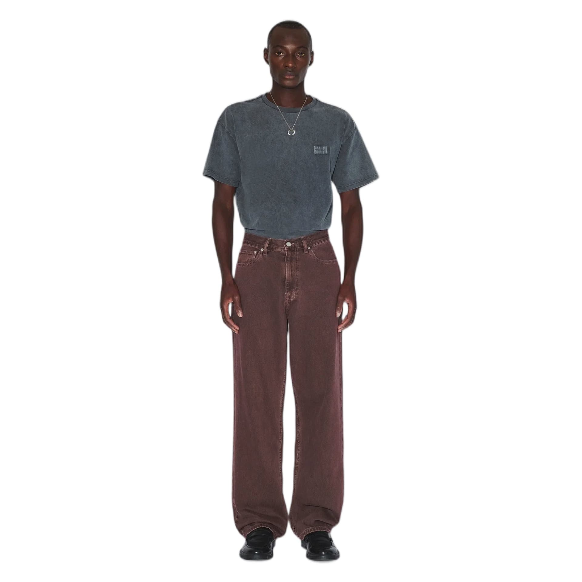 DRDENIM jeans dr.denim omar relaxed - washed aubergine - 3