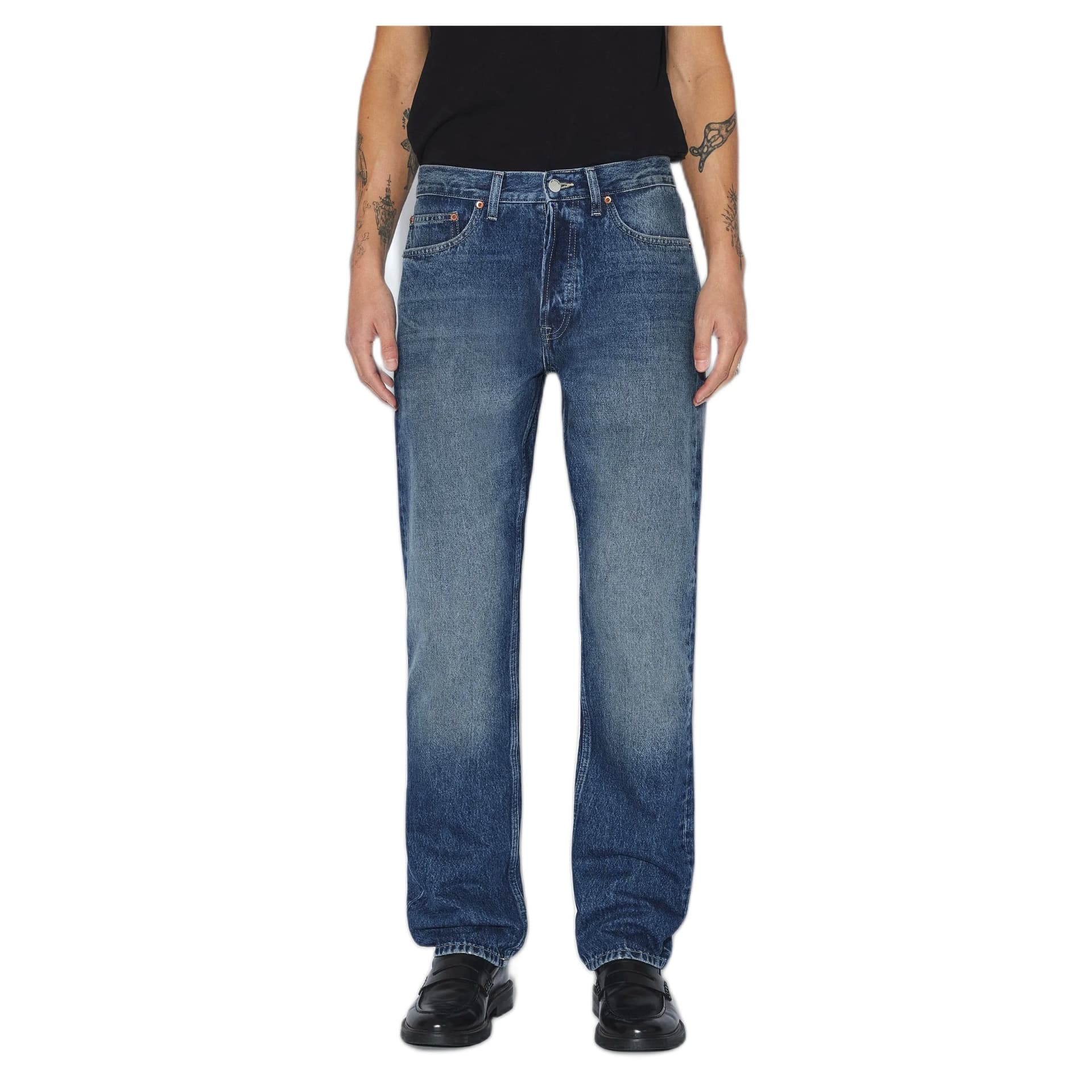 DRDENIM jeans dr.denim dash straight - drif dark used - 2