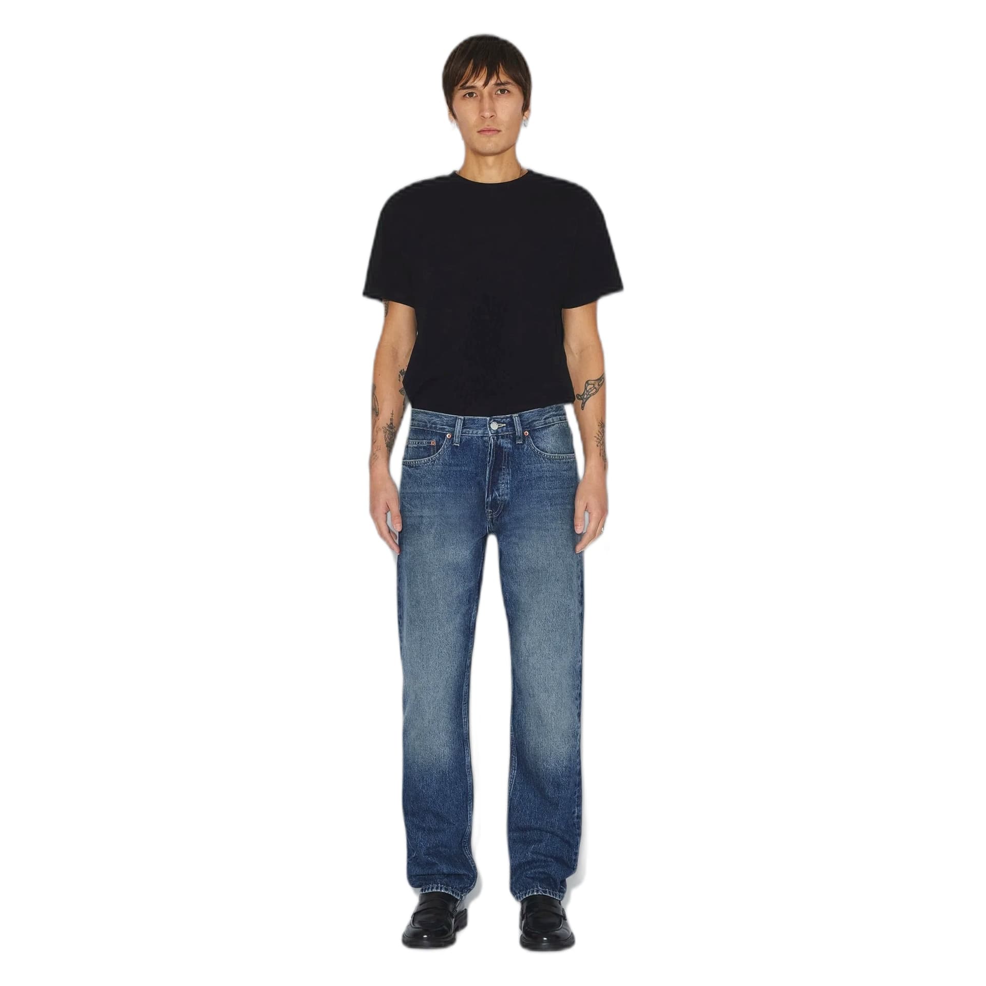 DRDENIM jeans dr.denim dash straight - drif dark used - 5