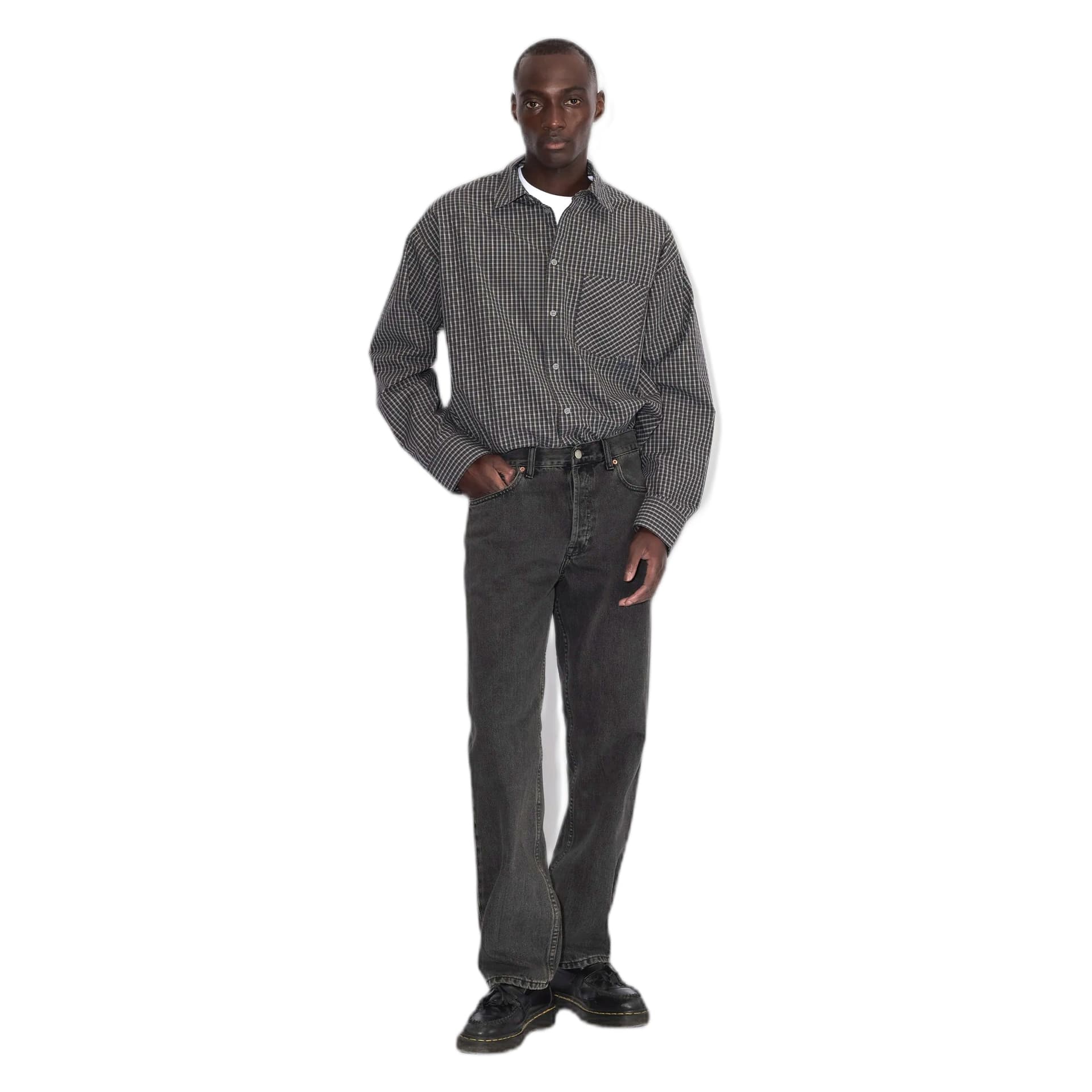 DRDENIM jeans dr.denim dash straight - aged black - 2