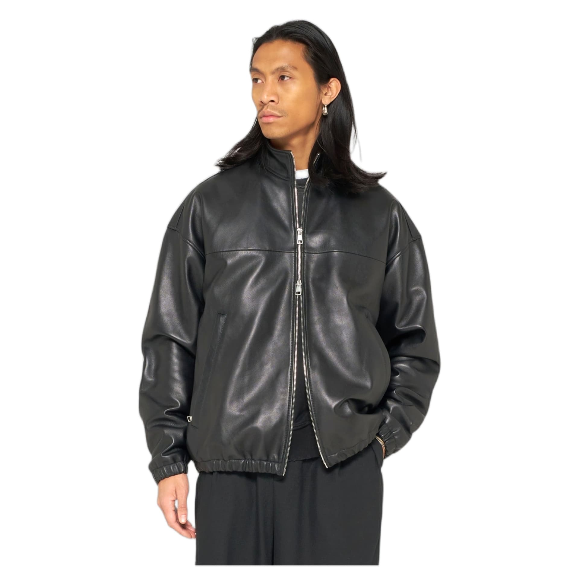 EDWIN giacca edwin in pelle fury jacket - black - 4