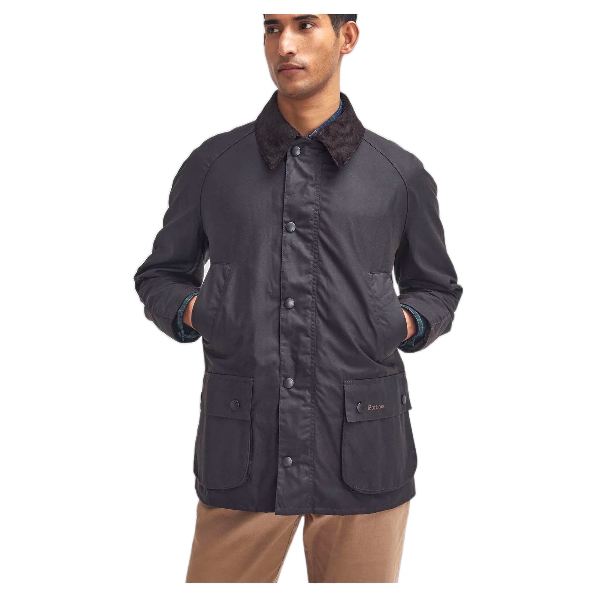BARBOUR giacca barbour ashby wax jacket - rustic classic - 2