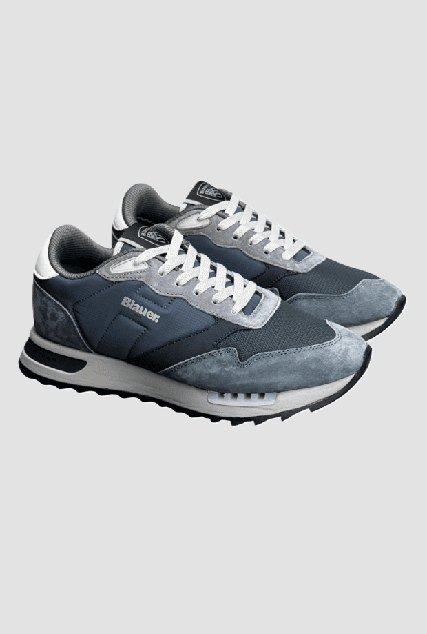 Blauer scarpe ryder uomo navy-grey - 2