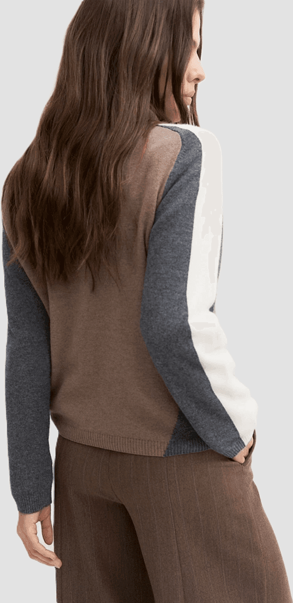 MARELLA maglia a collo alto donna beige - 3