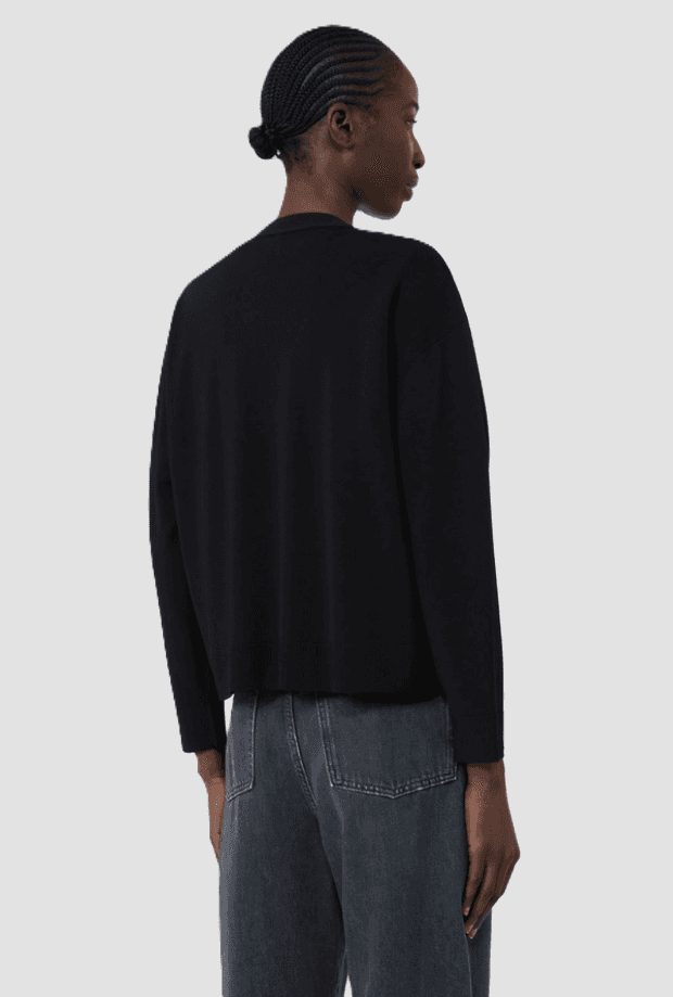 MAX MARA cardigan a v donna nero - 3