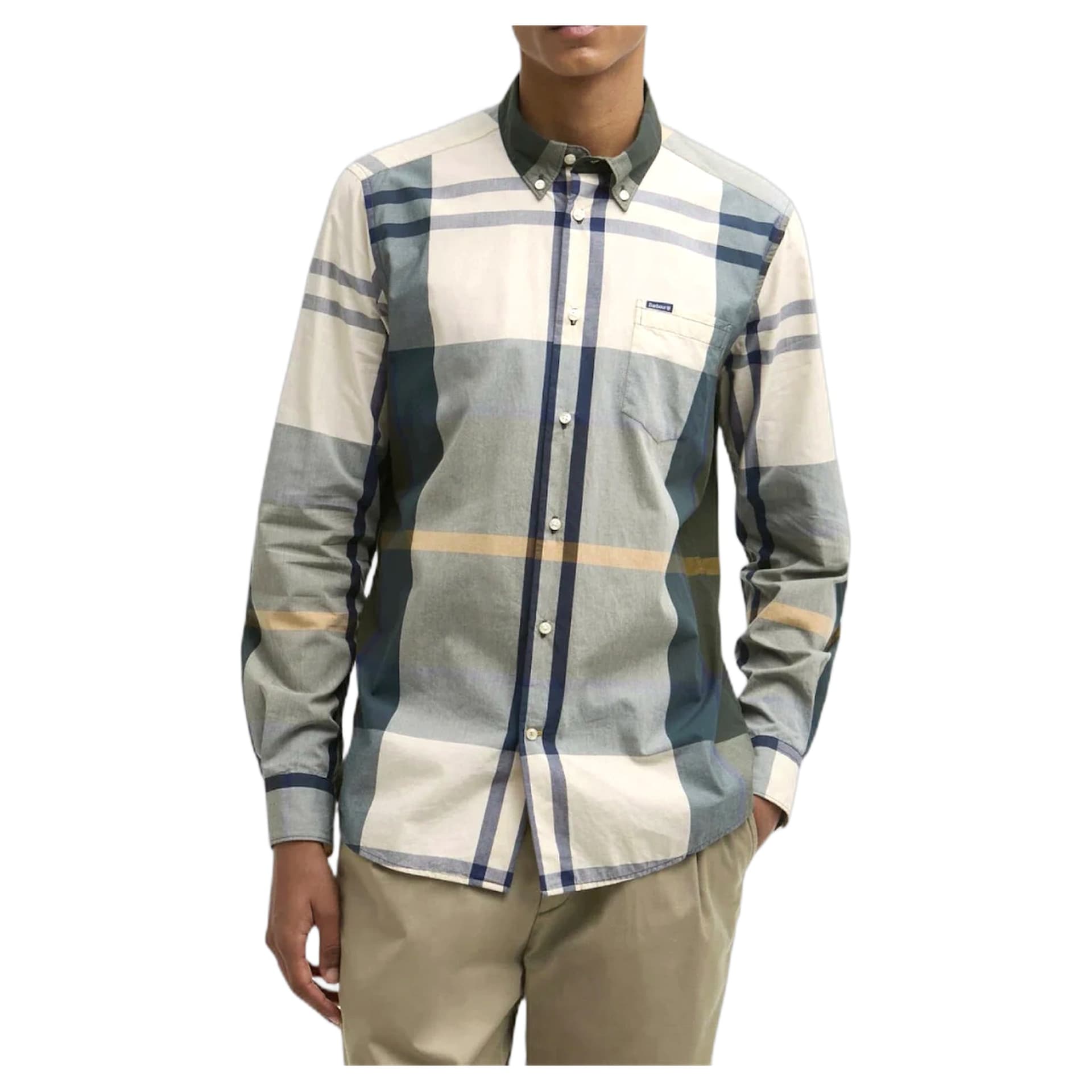 BARBOUR camicia barbour harris tailored shirt - ancient tartan - 2