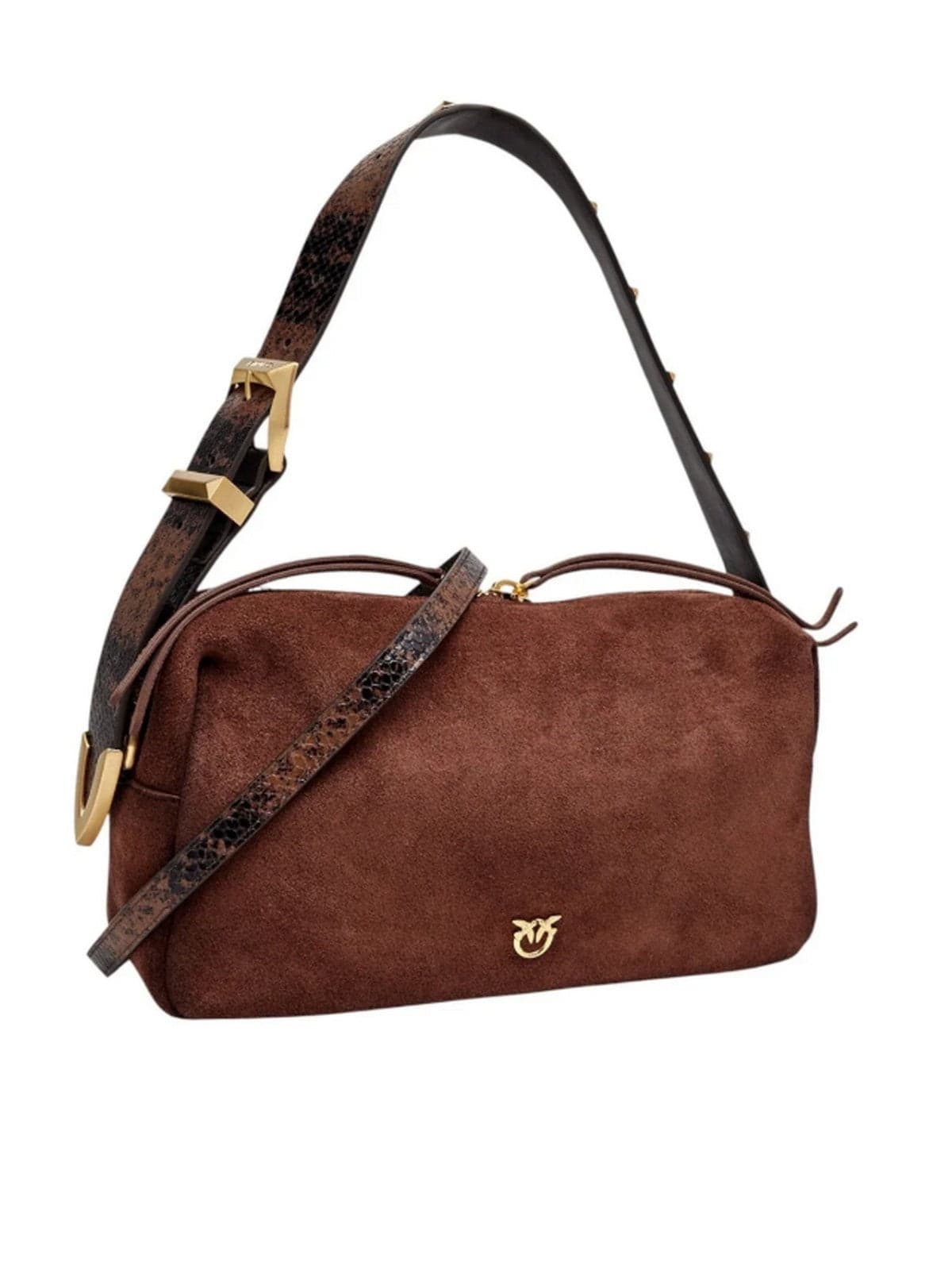 Pinko borse a spalla donna pinko - bauletto trittico suede - n.d. - 2