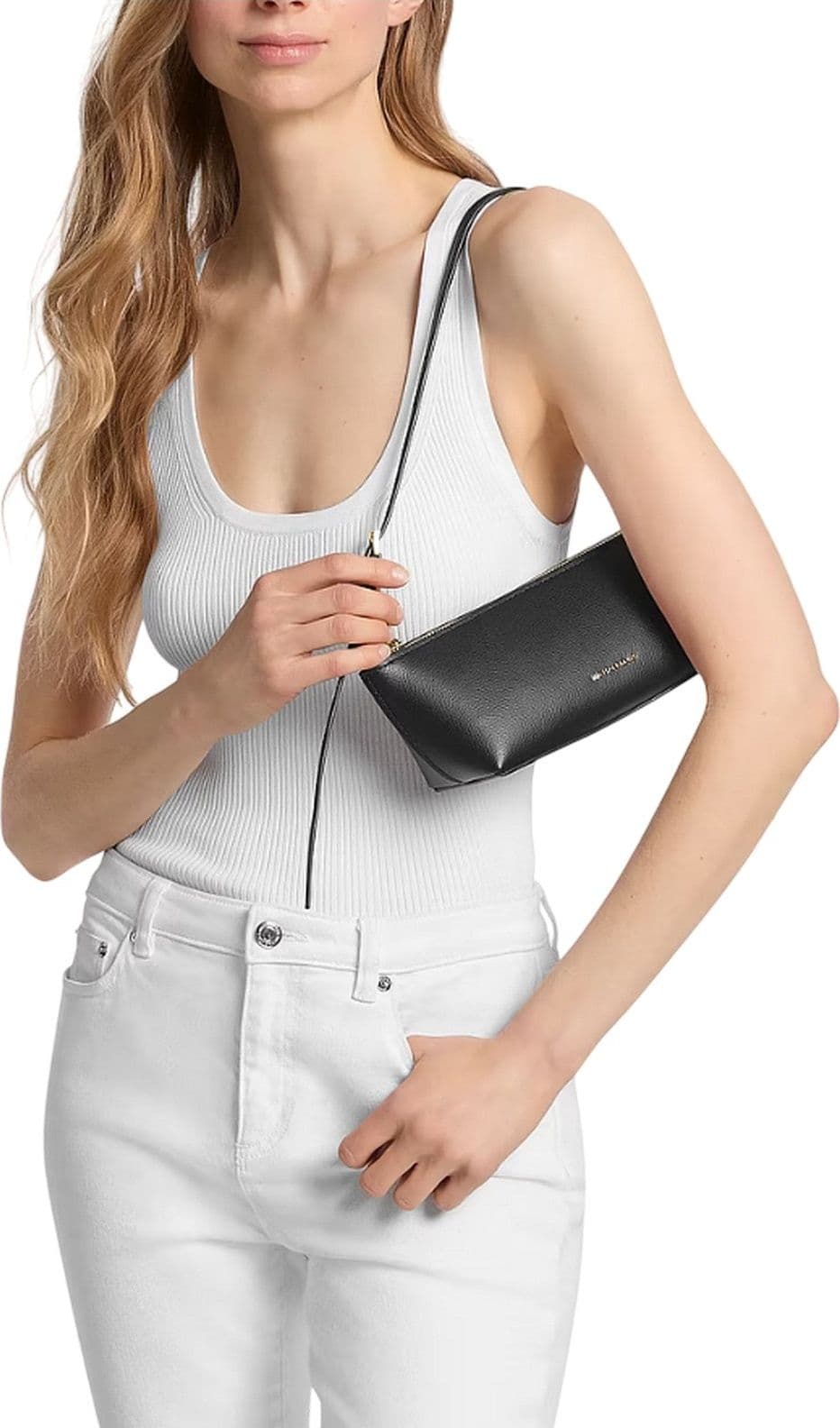 MICHAEL KORS borse a mano donna michael kors - sm ew pouchette - nero - 2