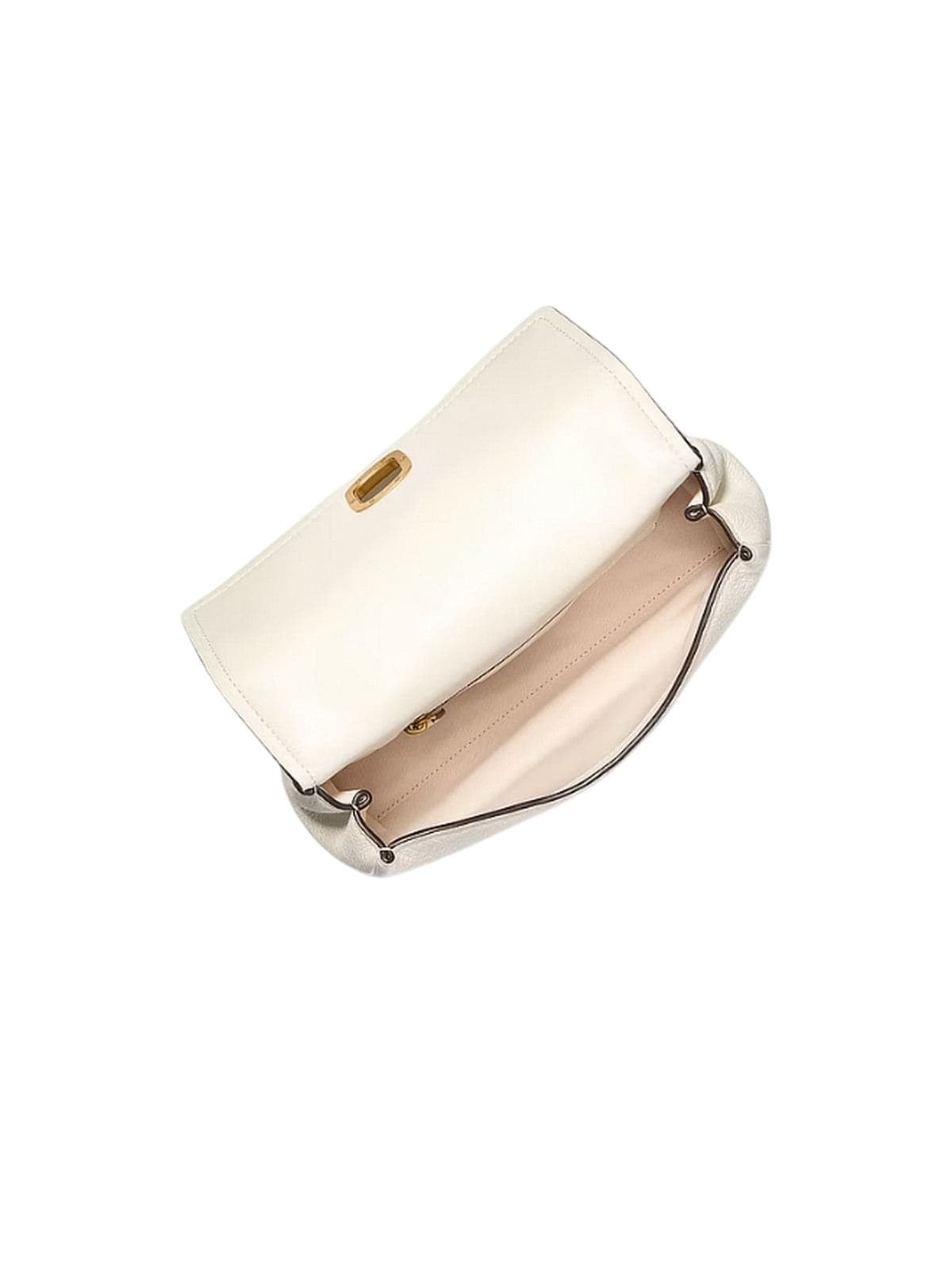MICHAEL KORS borse a mano donna michael kors - lg trnlk cnv chn shldr - bianco - 3