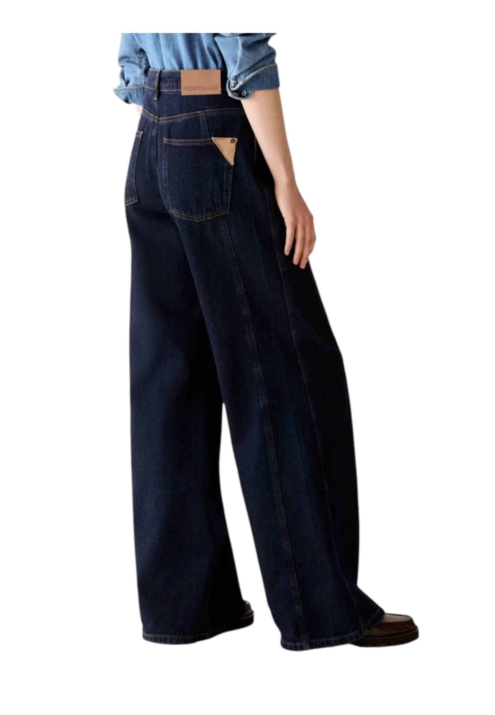 PENNY BLACK Pantalone Denim Donna Penny Black pbbwideleg-003 - 3