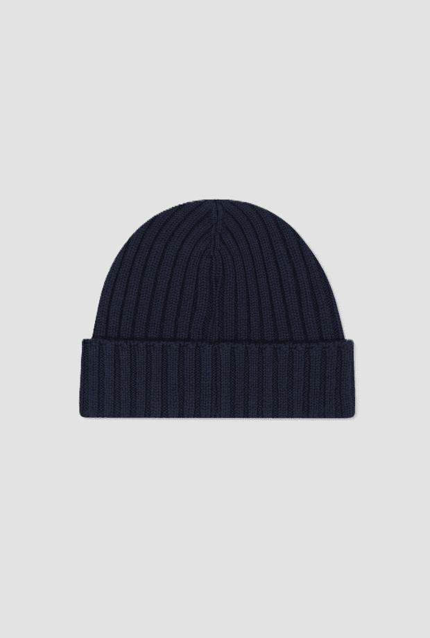 Paul&Shark moon badge soft cool touch wool beanie - 2