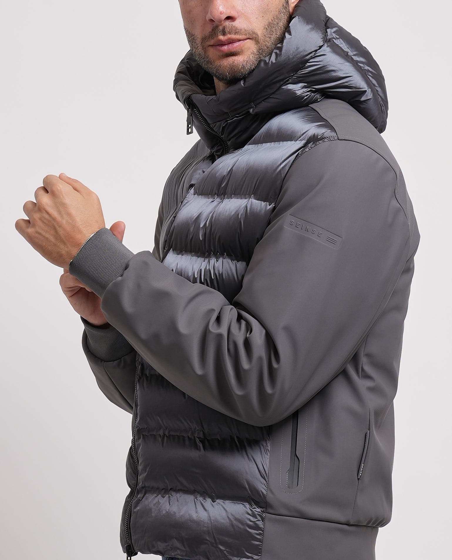 SEINSE  Giacconi Grigio - 5