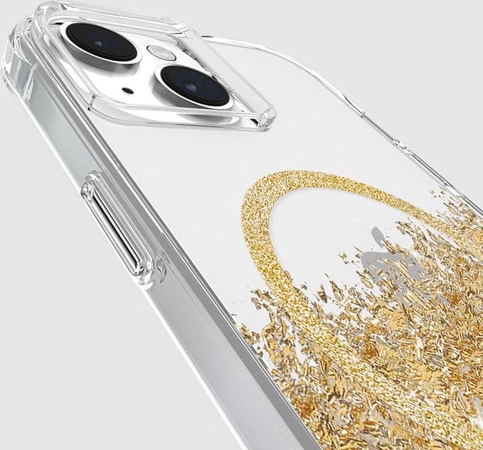 Case-Mate Karat MagSafe - Case for iPhone 15 / iPhone 14 / iPhone 13 decorated with gold (Marble) - 17