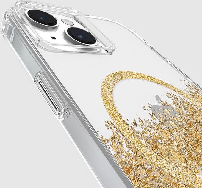 Case-Mate Karat MagSafe - Case for iPhone 15 / iPhone 14 / iPhone 13 decorated with gold (Marble) - 7