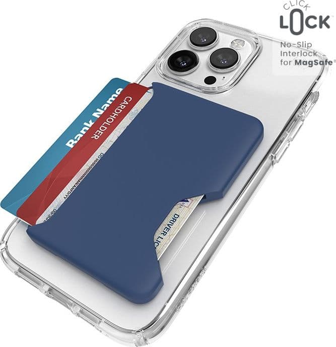 Portafoglio Speck ClickLock per MagSafe - Portafoglio magnetico MagSafe (blu costiero) - 11