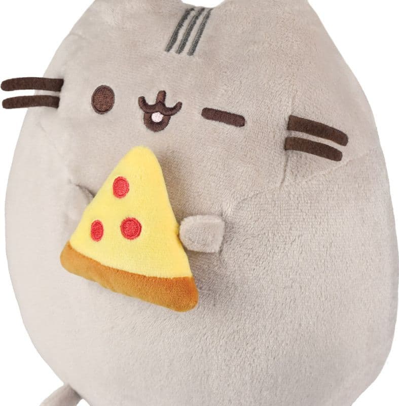 Pusheen - Peluche con pizza 24 cm - 5