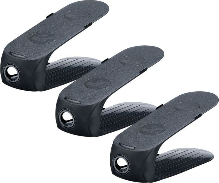 Lifetime - Shoe organiser 3 pcs. (black) - 7