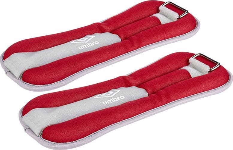Umbro - Ankle and wrist weights 2x1 kg (Red) - 4