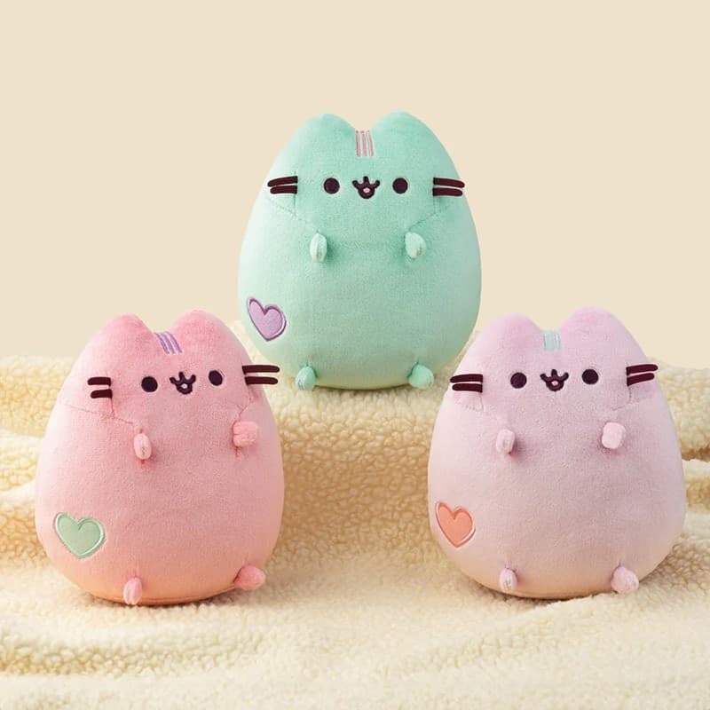 Pusheen - Peluche 18 cm (rosa pastello) - 13