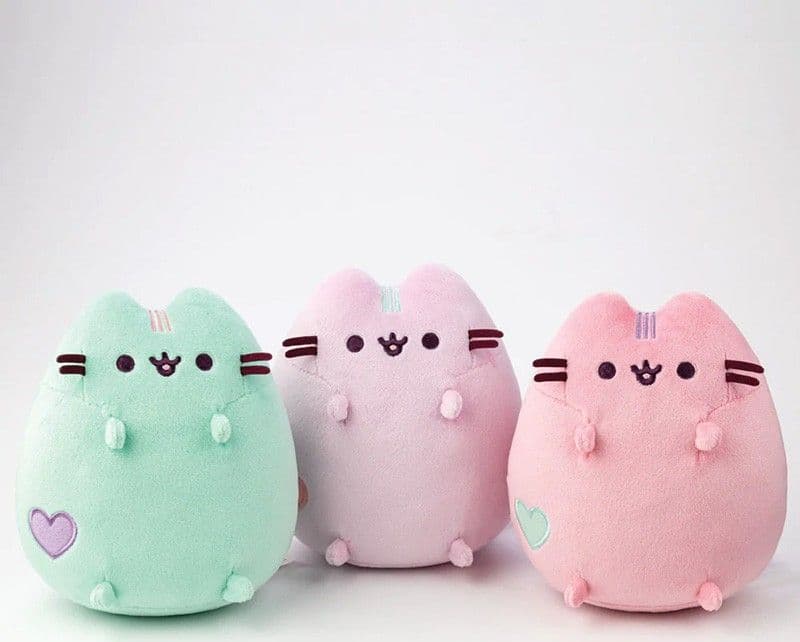 Pusheen - Peluche 18 cm (rosa pastello) - 14