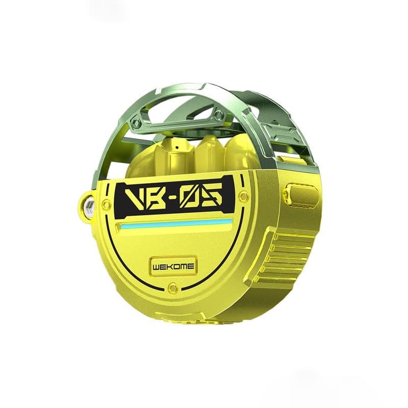 WEKOME VB05 Vanguard Series - Bluetooth V5.3 TWS wireless headphones with charging case (Green) - 11