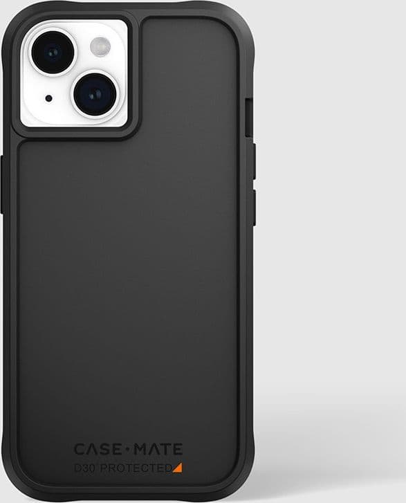 Case-Mate Ultra Tough Plus D3O MagSafe - Case for iPhone 15 / iPhone 14 / iPhone 13 (Black) - 14