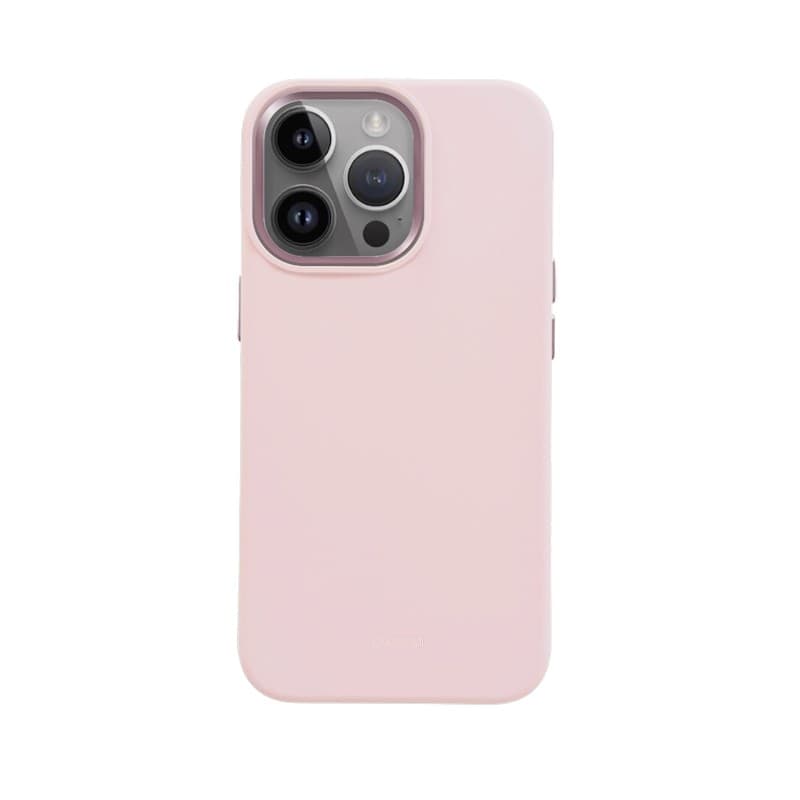 Crong Color Cover LUX Magnetic - Custodia MagSafe per iPhone 15 Pro (Rosa) - 16