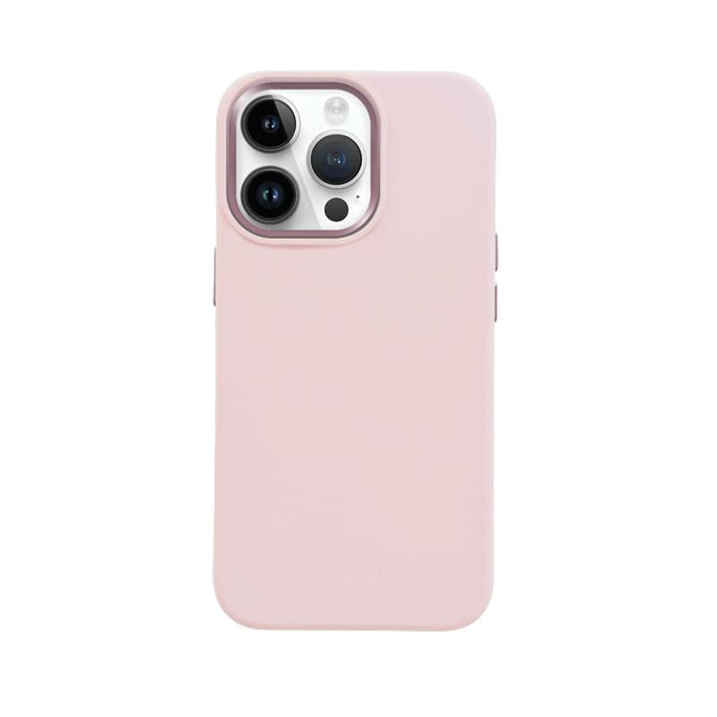 Crong Color Cover LUX Magnetic - Custodia MagSafe per iPhone 15 Pro (Rosa) - 5