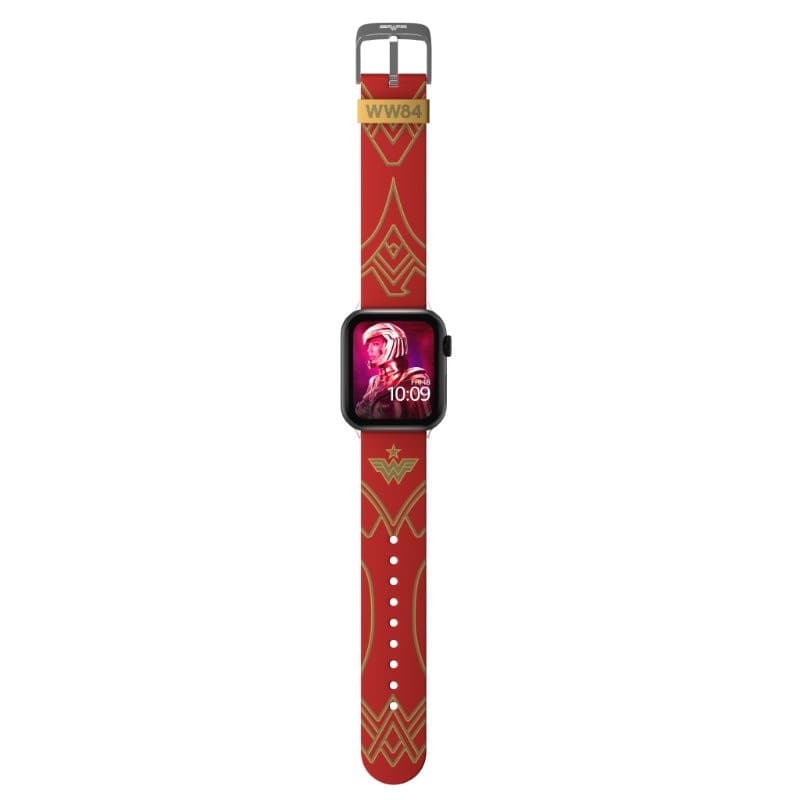 DC Comics - Band for Apple Watch 38/40/41/42/44/45/49 mm (Wonder Woman 1984: Crimson Armor) - 12