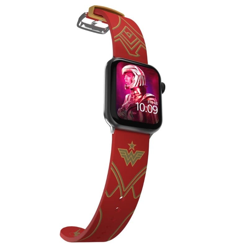 DC Comics - Band for Apple Watch 38/40/41/42/44/45/49 mm (Wonder Woman 1984: Crimson Armor) - 13