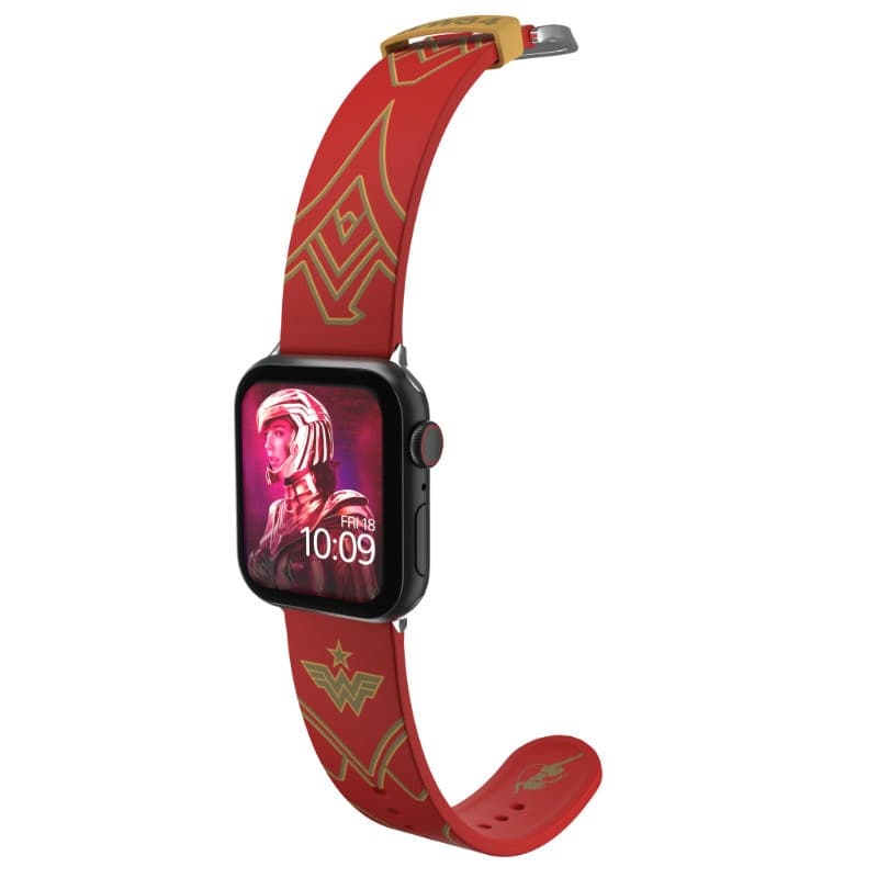 DC Comics - Band for Apple Watch 38/40/41/42/44/45/49 mm (Wonder Woman 1984: Crimson Armor) - 7