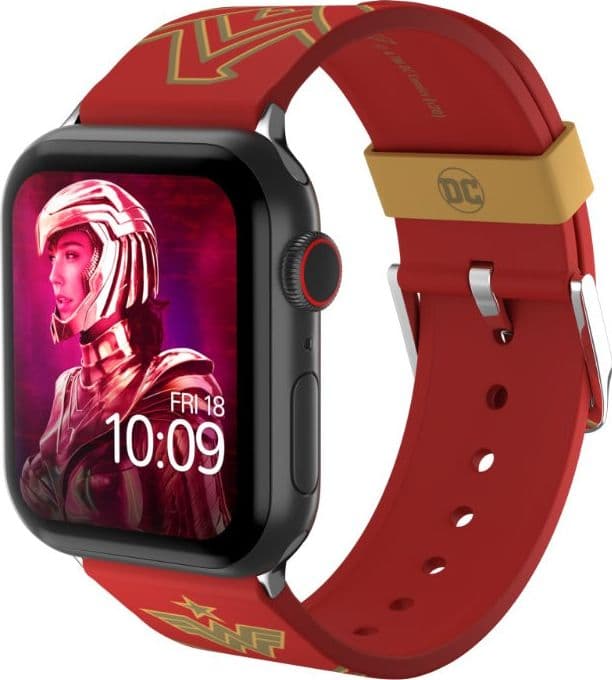 DC Comics - Band for Apple Watch 38/40/41/42/44/45/49 mm (Wonder Woman 1984: Crimson Armor) - 9