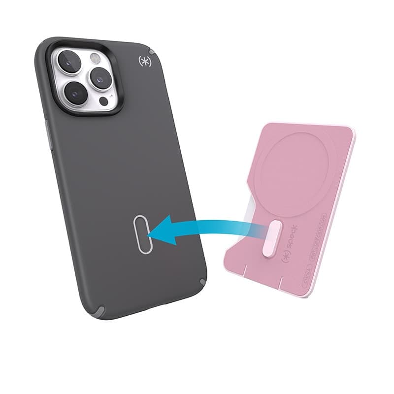 Portafoglio Speck ClickLock per MagSafe - Portafoglio magnetico MagSafe (Nimbus Pink) - 2