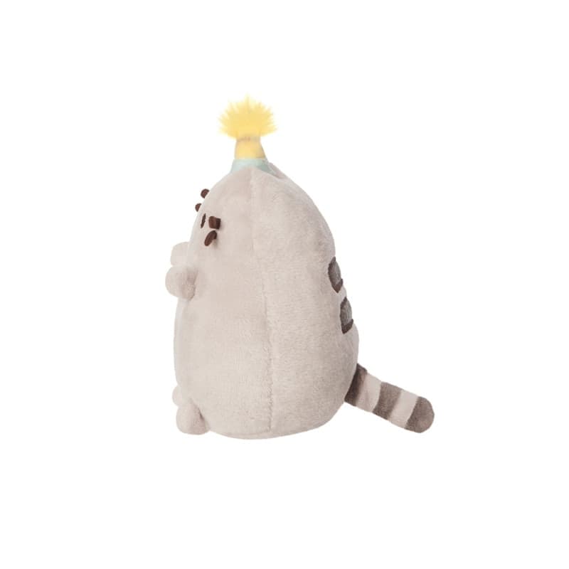 Pusheen - Peluche con cappello da compleanno, 12 cm - 3