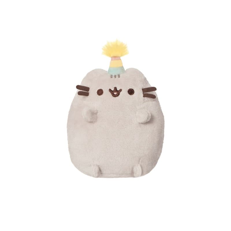 Pusheen - Peluche con cappello da compleanno, 12 cm - 7