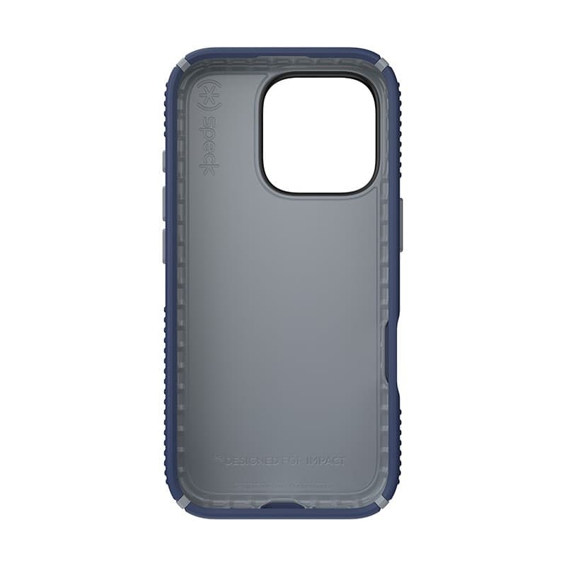 Speck Presidio2 Grip - Custodia per iPhone 16 Pro (Blu costiero / Grigio polvere / Bianco) - 20