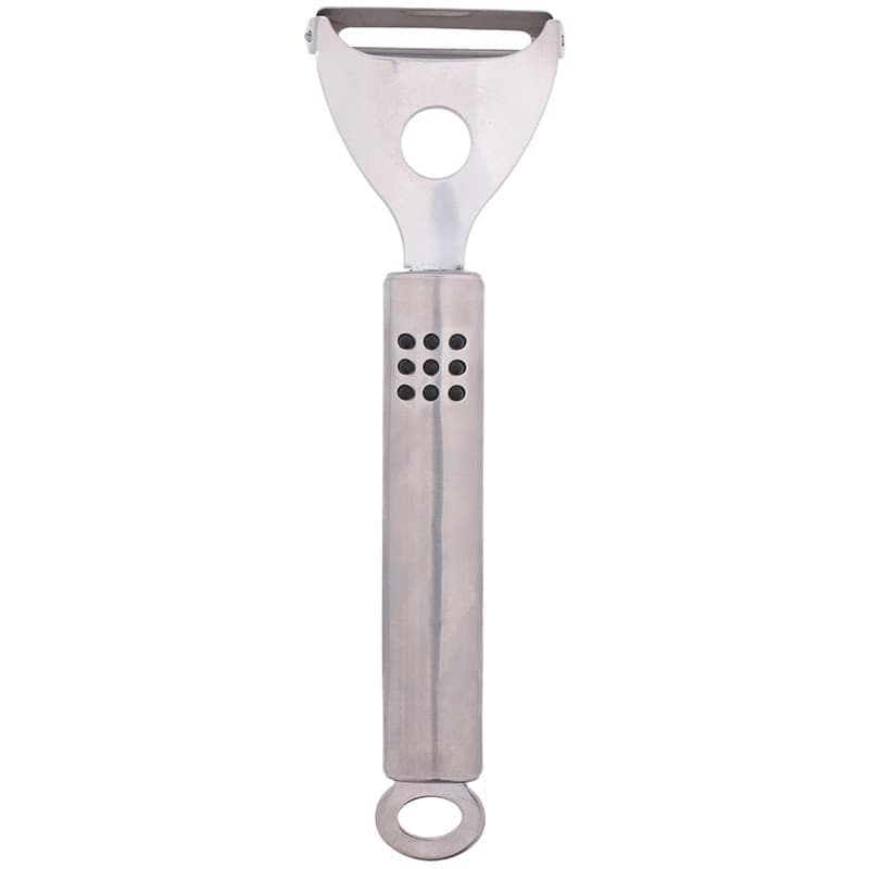 Alpina - Stainless steel vegetable peeler 18,5 cm (silver) - 2