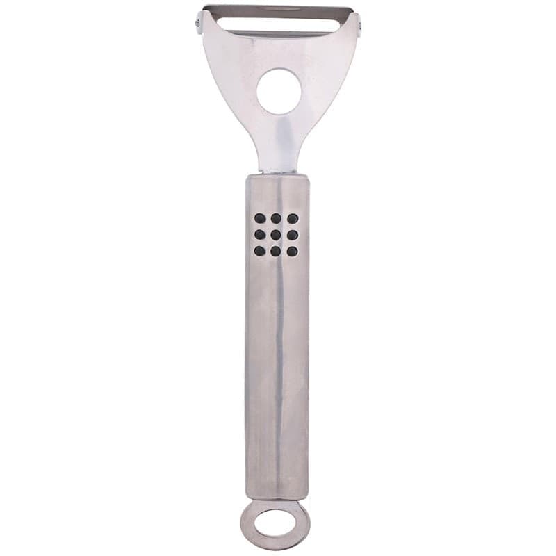 Alpina - Stainless steel vegetable peeler 18,5 cm (silver) - 4
