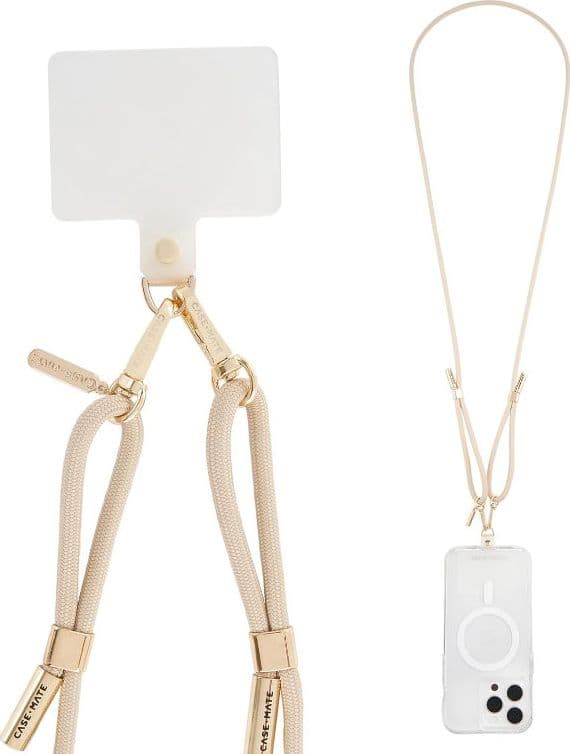 Case-Mate Phone Crossbody Rope - Shoulder strap for phone (Beige) - 2