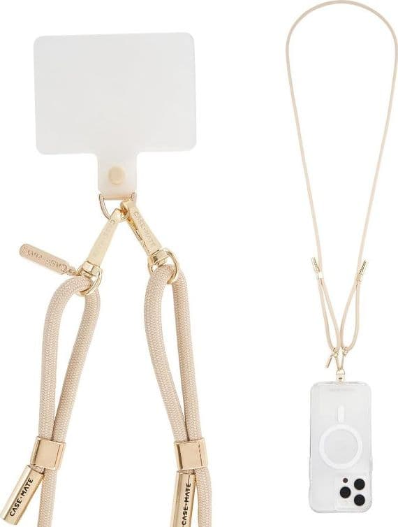 Case-Mate Phone Crossbody Rope - Shoulder strap for phone (Beige) - 11