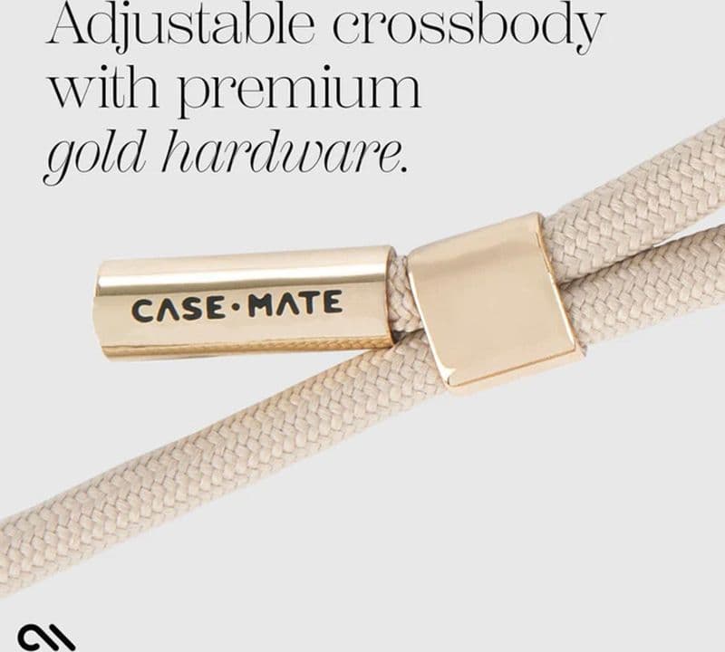 Case-Mate Phone Crossbody Rope - Shoulder strap for phone (Beige) - 6