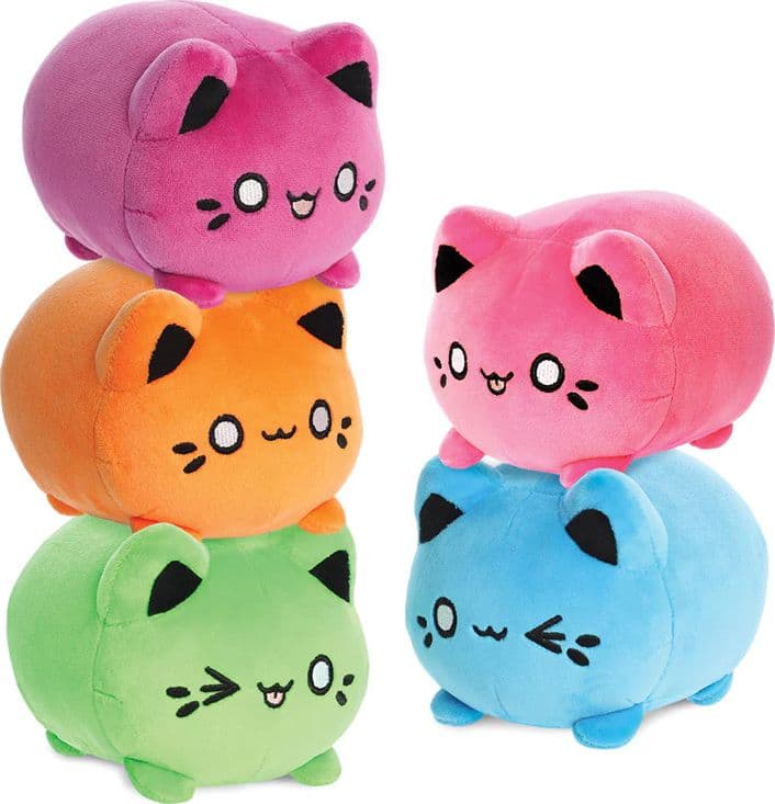 Tasty Peach - Plush Mascot 9 cm Cosmic Purple Meowchi - 6