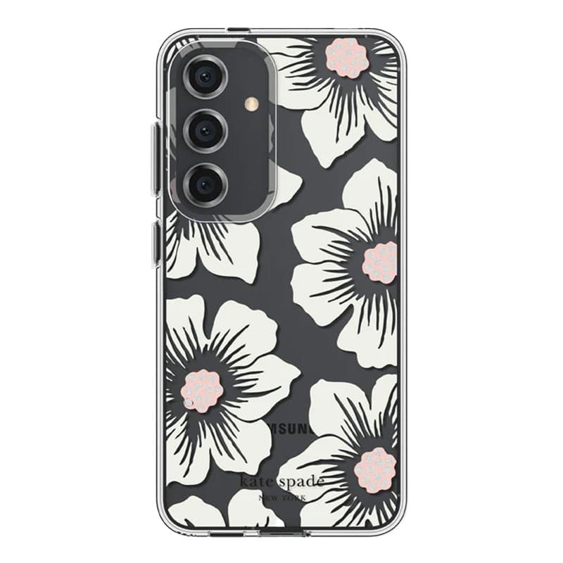 Kate Spade New York Protective Case - Samsung Galaxy S24 Case (Hollyhock Cream) - 6